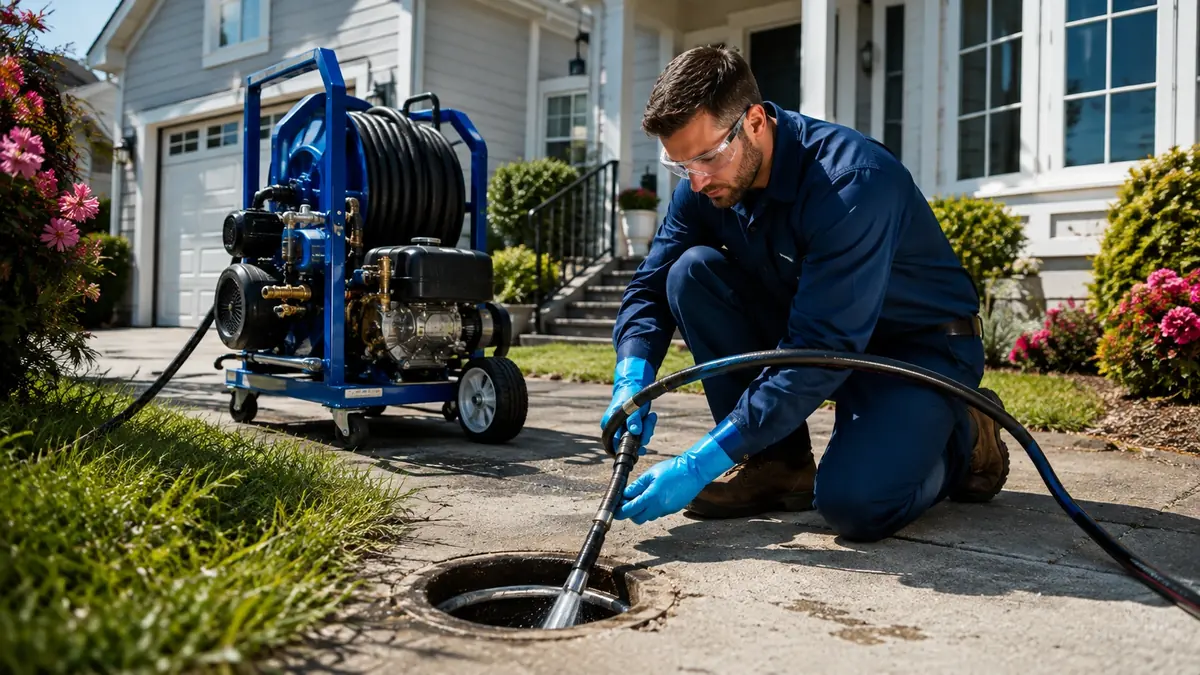 Residential Hydro Jet Drain Cleaning in Buellton